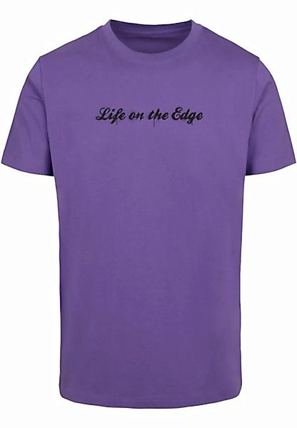 Merchcode T-Shirt Merchcode Herren Peanuts - Life on the edge T-Shirt Round günstig online kaufen