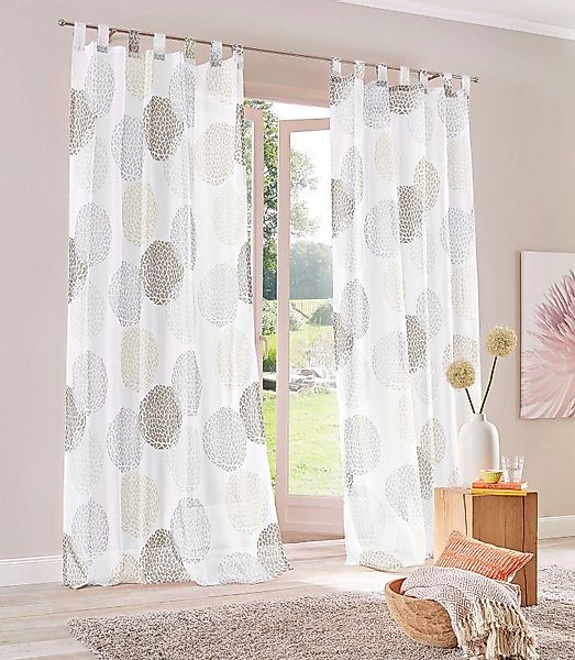 my home Gardine Belem, Schlaufen (1 günstig online kaufen