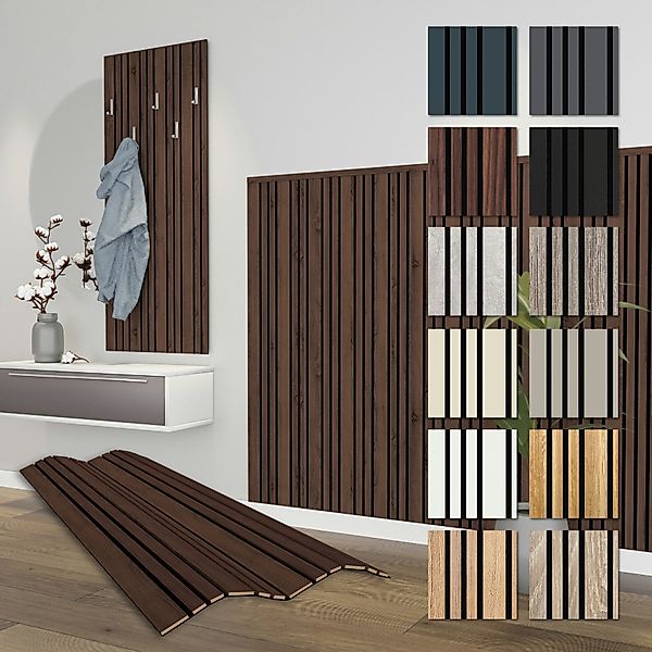 Hexim Wandpaneel, (Akustikpaneele 4 Stück 138,5x60cm günstig online kaufen