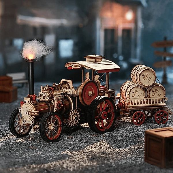 Robotime Puzzle Robotime Dampfmaschine Steam Engine günstig online kaufen