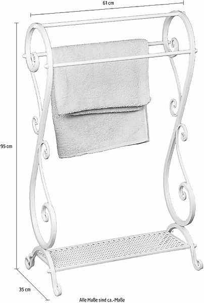 Home affaire Handtuchhalter, (gedreht) 95 cm günstig online kaufen
