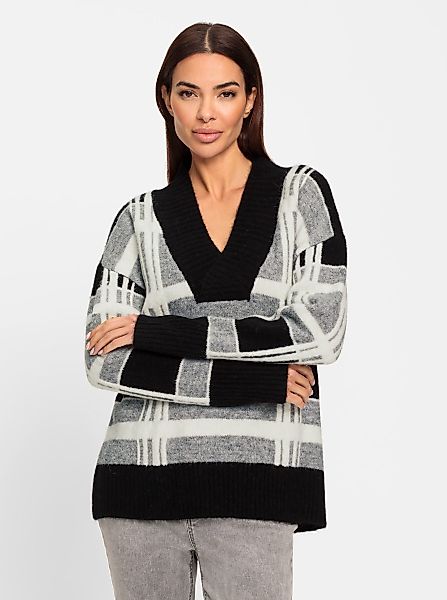 heine Strickpullover V-Ausschnitt-Pullover günstig online kaufen