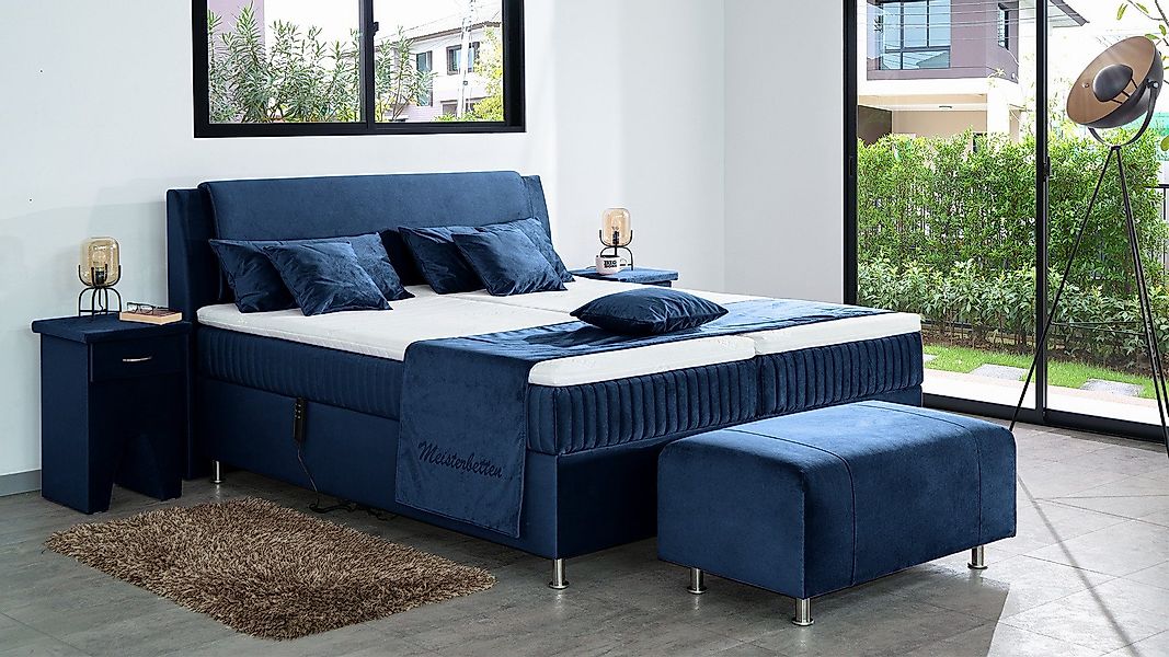 Meisterbetten Boxspringbett Mari (mit Motor, 7-Zonen günstig online kaufen