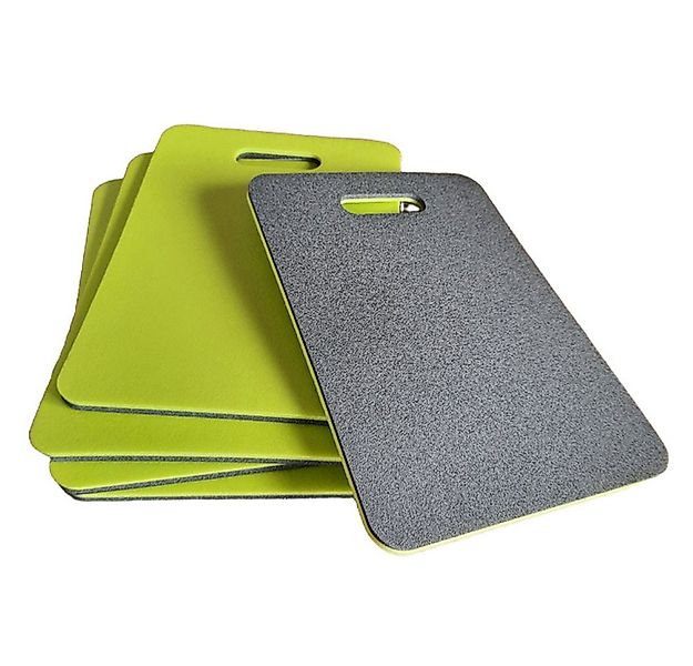 Yate Thermositzkissen Set 5x doppeltes Schaumstoff Sitzkissen 40cm grün/gra günstig online kaufen