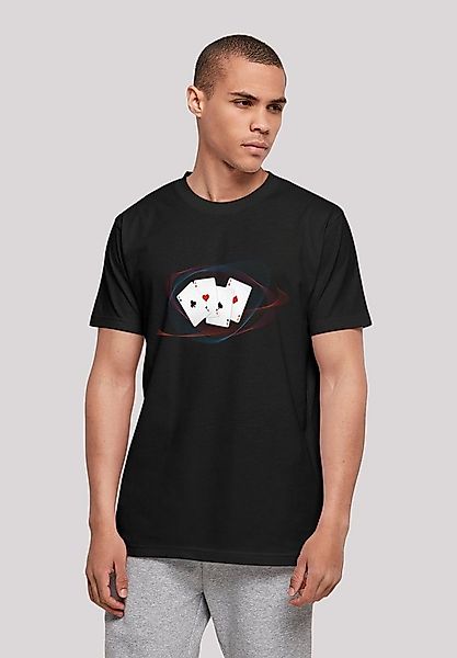 F4NT4STIC T-Shirt Spielkarten A Print günstig online kaufen
