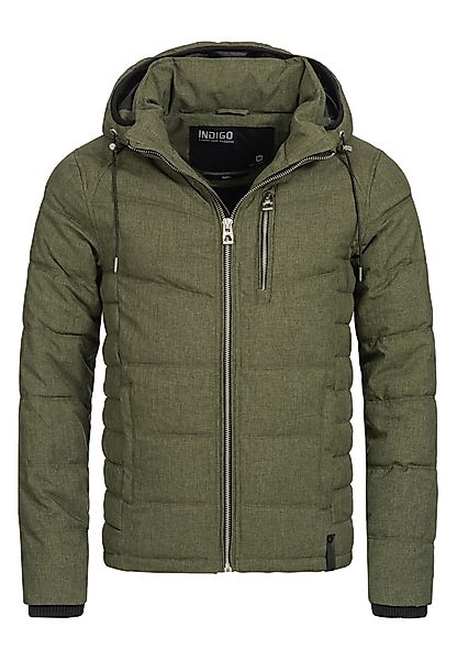 Indicode Winterjacke Circus mit abnehmbarer Kapuze günstig online kaufen