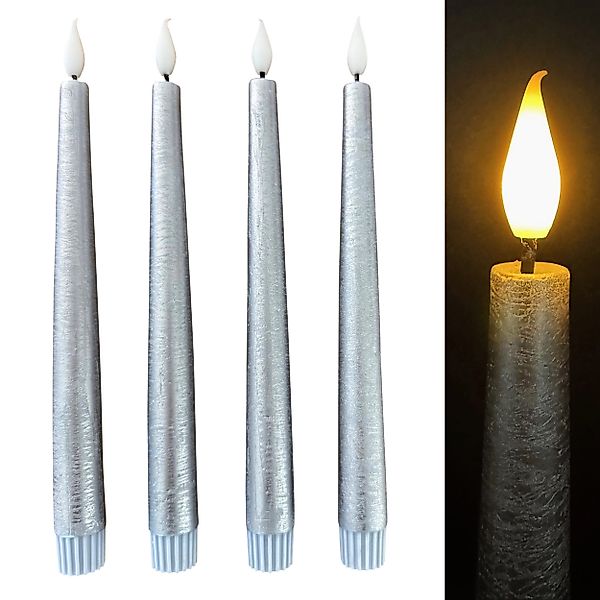 Online-Fuchs LED-Kerze 4 LED Stabkerzen aus günstig online kaufen