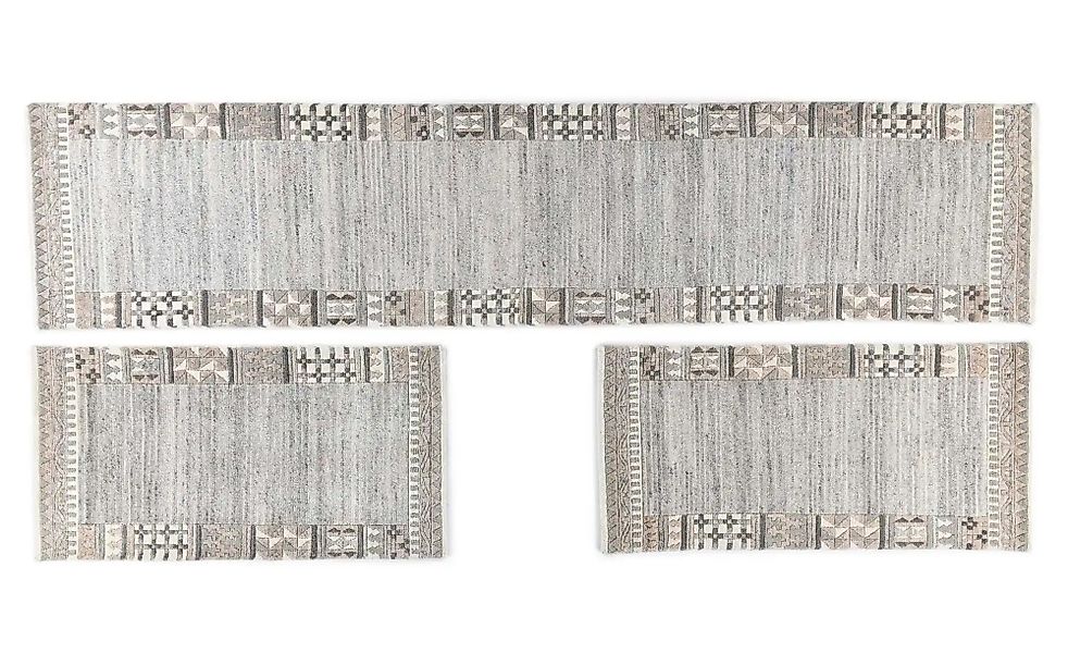 THEKO Wollteppich "Nakarta 6030" rechteckig 12 mm Höhe reine Wolle, handgek günstig online kaufen
