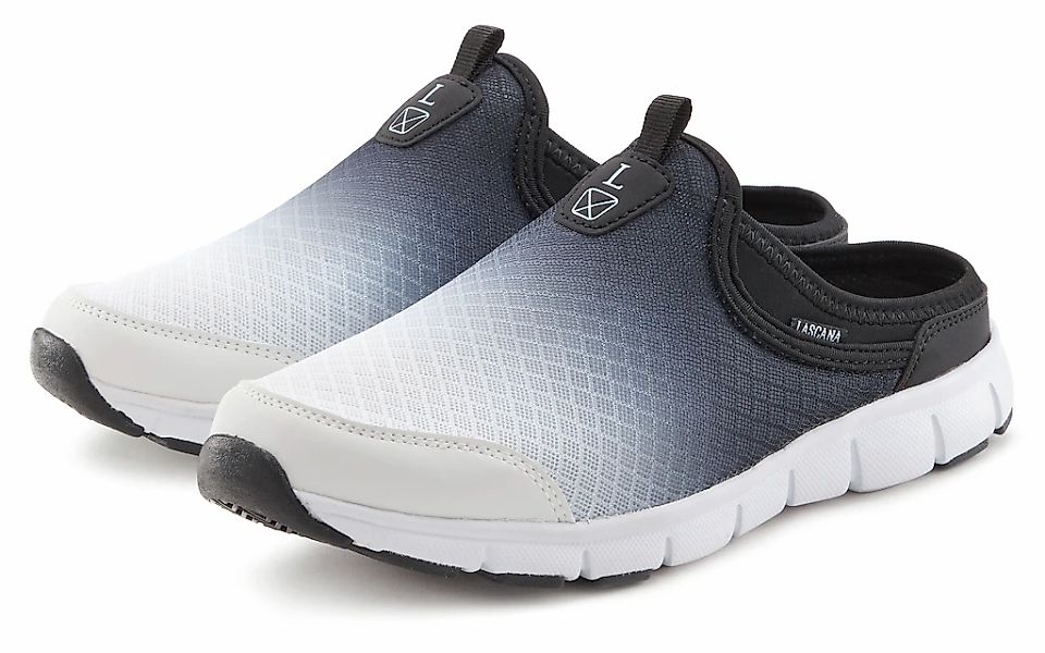 LASCANA Sneaker, Halbschuh, Freizeitschuh, Sabot, Clogs aus leichtem Mesh-M günstig online kaufen