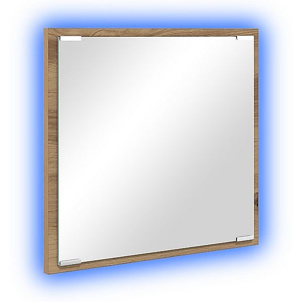 vidaXL Badezimmerspiegelschrank LED Badspiegel Artisan Eiche 40x8.5x37 cm I günstig online kaufen