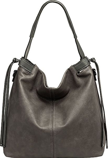 Caspar Schultertasche TS1072 große Damen XL Schultertasche günstig online kaufen