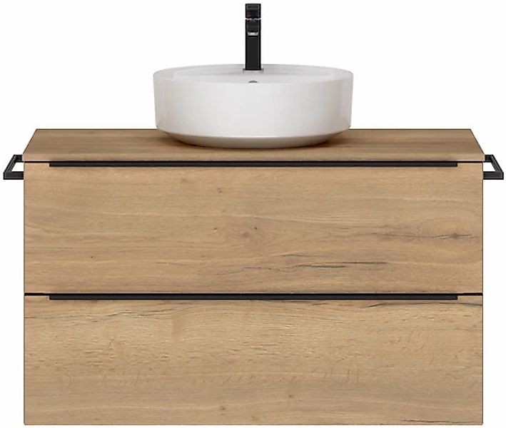 nobilia® Badmöbel-Set »Alvene« vormontiert, mit Soft-Close, 1 Stk. tlg. günstig online kaufen