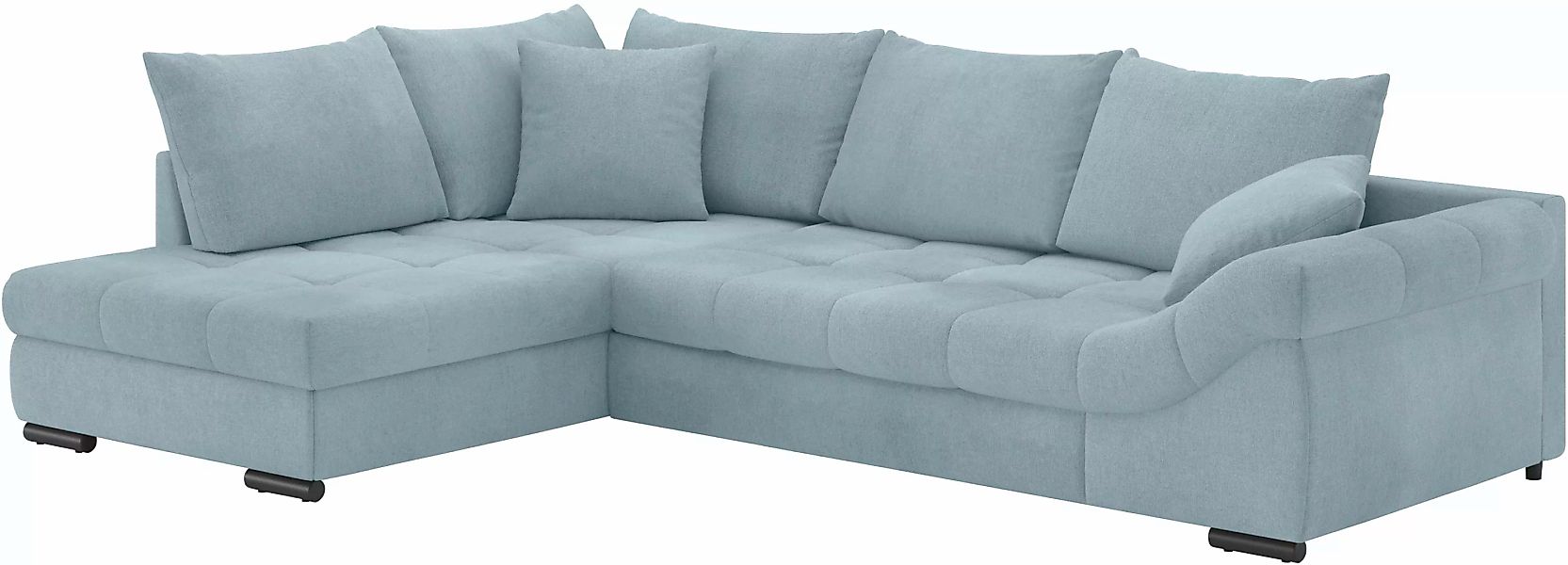 Mr. Couch Ecksofa "Allegro DuraFlex, L-Form", Hochschläfer-Bettauszug, Kalt günstig online kaufen