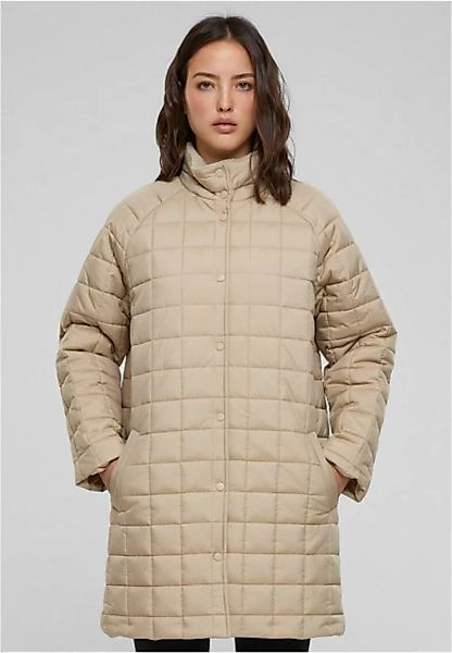 URBAN CLASSICS Outdoorjacke Ladies Quilted Coat Damen Steppmantel günstig online kaufen