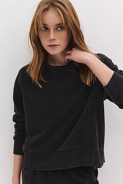 No Matter What Kapuzenpullover Sweatshirt aus 100 % gekämmter Baumwolle günstig online kaufen