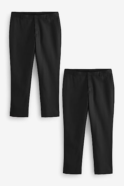 Next Stoffhose 2er-Pack Slim Fit Hosen günstig online kaufen