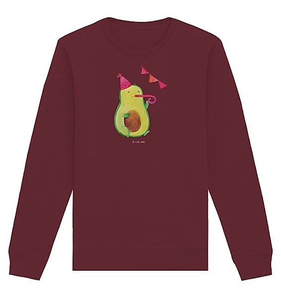 Mr. & Mrs. Panda Longpullover Avocado Geburtstag Größe XL - Burgundy - Gesc günstig online kaufen