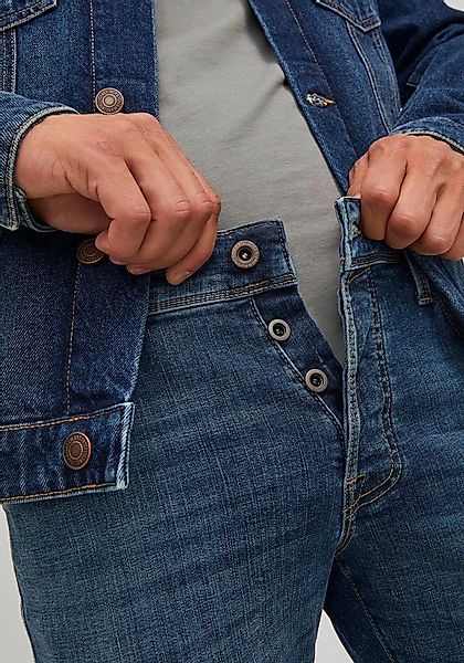 Jack & Jones Slim-fit-Jeans JJIGLENN – Slim-Fit-Jeans mit niedriger Leibhöh günstig online kaufen