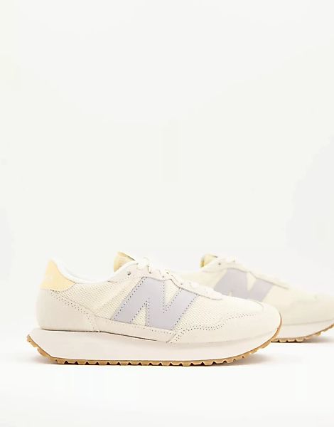 New Balance – 237 – Sneaker aus Netzstoff in Schwarz und Cremeweiß günstig online kaufen