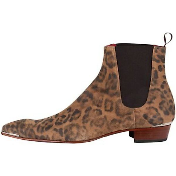 Jeffery-West  Herrenstiefel Chelsea-Boots mit Leoparden-Print günstig online kaufen