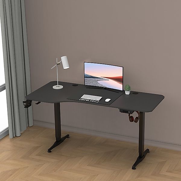 pro.tec Schreibtisch, »Oxnard« Höhenverstellbarer Schreibtisch 160x75cm günstig online kaufen
