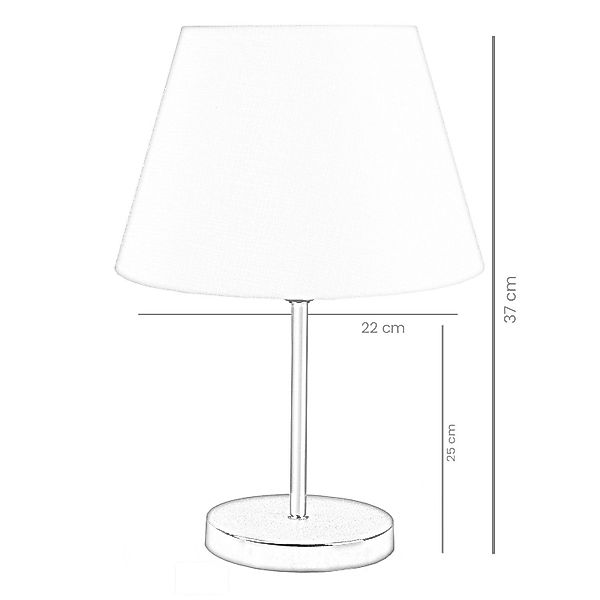 Opviq Schreibtischlampe 100% PVC, 12 cm günstig online kaufen