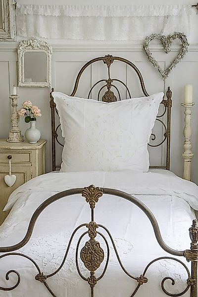 HOSSNER - HOMECOLLECTION Bettwäsche 155x220 + 80x80 cm, Baumwolle, 2 teilig günstig online kaufen