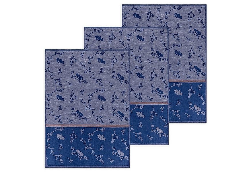 Kracht Geschirrtuch Piepmatz, (Set, 3-tlg., Set), 3er Pack Geschirrtücher ( günstig online kaufen