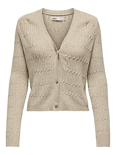 ONLY Strickjacke ONLKATIA LS CABLE V-NECK CARDIGAN CC KNT günstig online kaufen