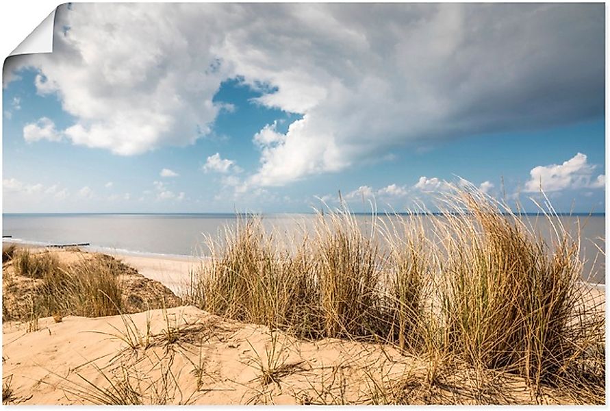 Artland Wandbild »Weg durch die Dünen am Roten Kliff«, Strandbilder, (1 St. günstig online kaufen