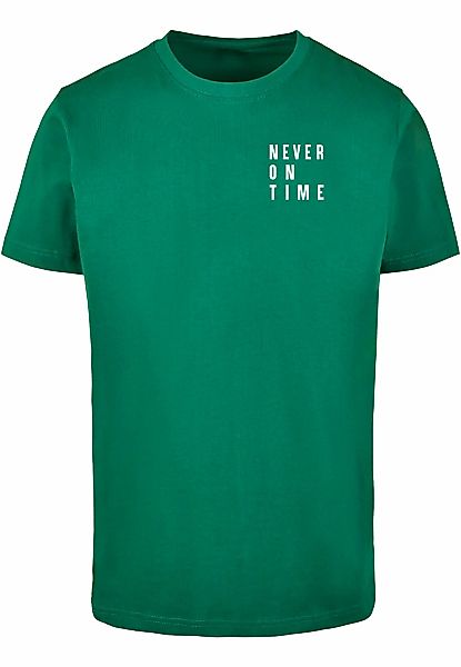 MisterTee Kurzarmshirt "MisterTee Damen Never On Time Tee", (1 tlg.) günstig online kaufen