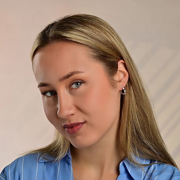 Adelia´s Paar Ohrhänger "Damen Ohrringe – Ohrstecker aus 925 Silber mit Zir günstig online kaufen