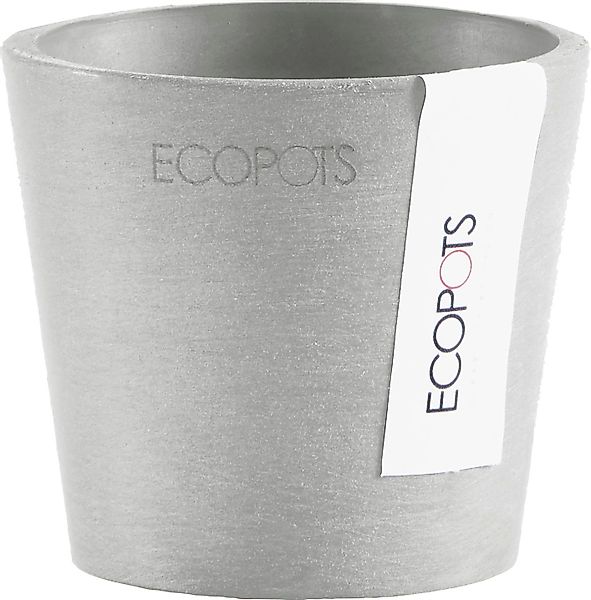 ECOPOTS Blumentopf AMSTERDAM Mini White Grey, günstig online kaufen