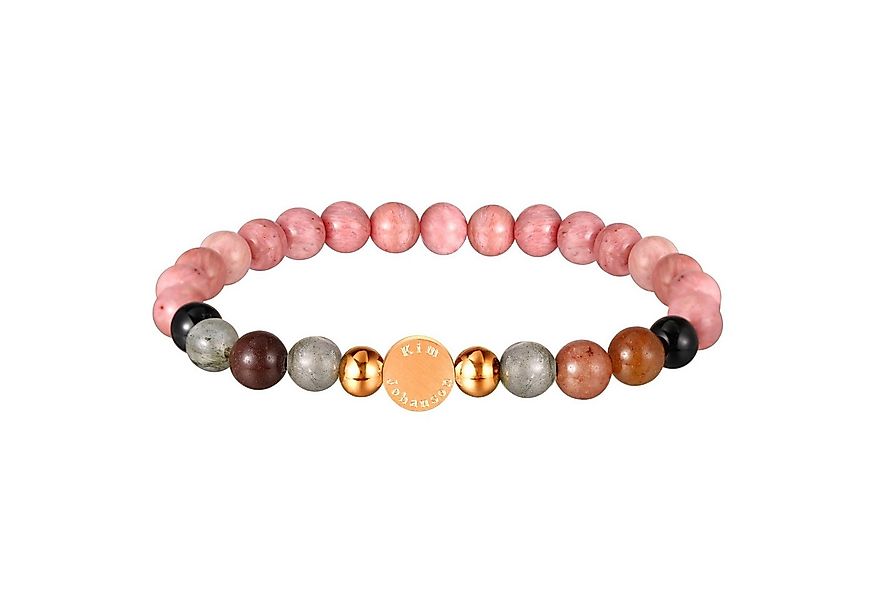 Kim Johanson Armband Flow (1-tlg), mit Natursteinen und Edelstahl günstig online kaufen