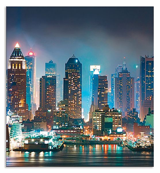 Artland Küchenrückwand "New York City Times Square", (1 tlg.), Alu Spritzsc günstig online kaufen