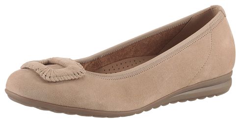Gabor FLORENZ Ballerina, Bequemschuh, Businesschuh, Elastikeinfass, günstig online kaufen