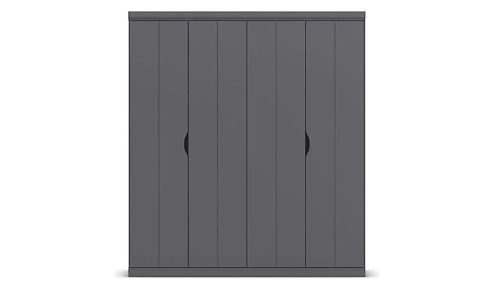 Kleiderschrank  Frieda ¦ grau ¦ Maße (cm): B: 181 H: 203 Schränke > Kleider günstig online kaufen