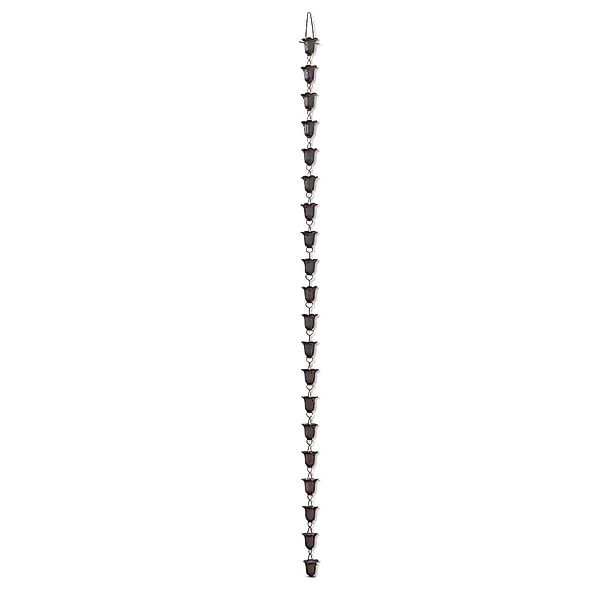 Mirabeau Gartenfigur Regenablaufkette Shimon braun günstig online kaufen