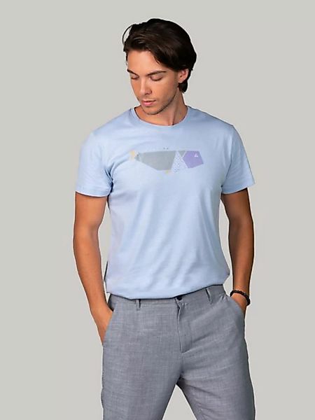 BLUVERD Kurzarmshirt Erde T-Shirt (Time To Change) günstig online kaufen