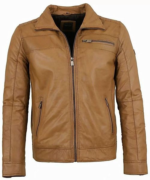 Trapper Lederjacke Trapper - Herren Lederjacke Lammnappa cognac antik günstig online kaufen