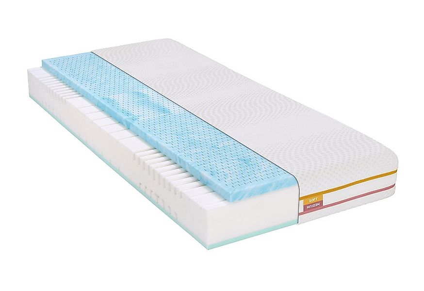 Komfortschaummatratze ergonomische Wendematratze 2in1, Irisette 2for4 KS, I günstig online kaufen