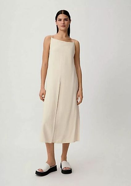 comma casual identity Maxikleid Kleid mit Rückenausschnitt Riegel, Ziernaht günstig online kaufen