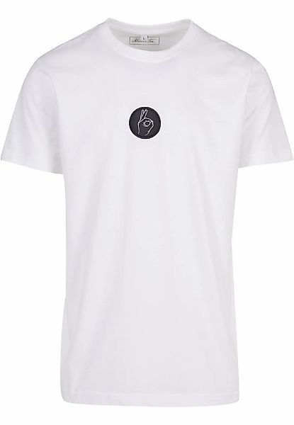MisterTee Kurzarmshirt "MisterTee Herren Easy Sign Patch Tee" 1 Stk. tlg. günstig online kaufen