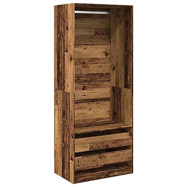vidaXL Kleiderschrank Altholz-Optik 80x50x200 cm Holzwerkstoff 3307754 günstig online kaufen