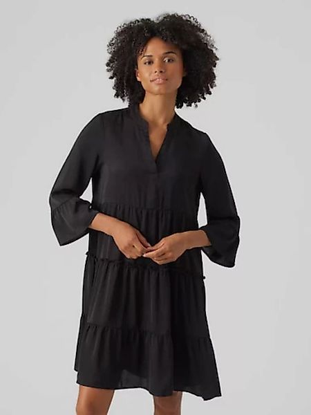Vero Moda Tunikakleid "VMKATRINE 3/4 SHORT DRESS WVN NOOS", mit Volant günstig online kaufen