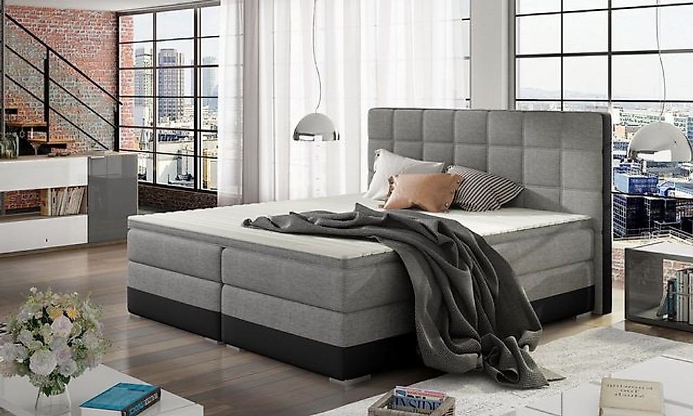 Xlmoebel Boxspringbett Boxspringbett modern klassisch mit Schlaffunktion (1 günstig online kaufen