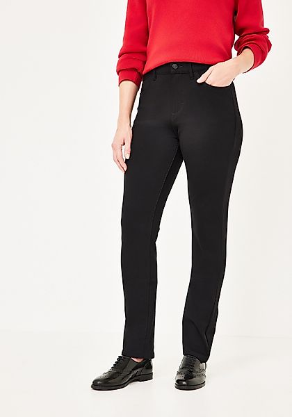 Paddock's Stoffhose PAT Schwarze Slim-Fit Stoffhose günstig online kaufen