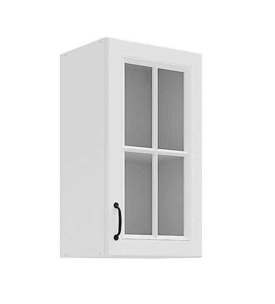 Küchen-Preisbombe Glashängeschrank 40 Küche Stilo Weiß Küchenzeile Küchenbl günstig online kaufen