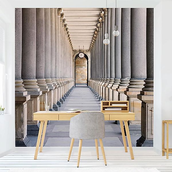 Fototapete Säulen der Mill Kolonnade in Karlovy Vary günstig online kaufen
