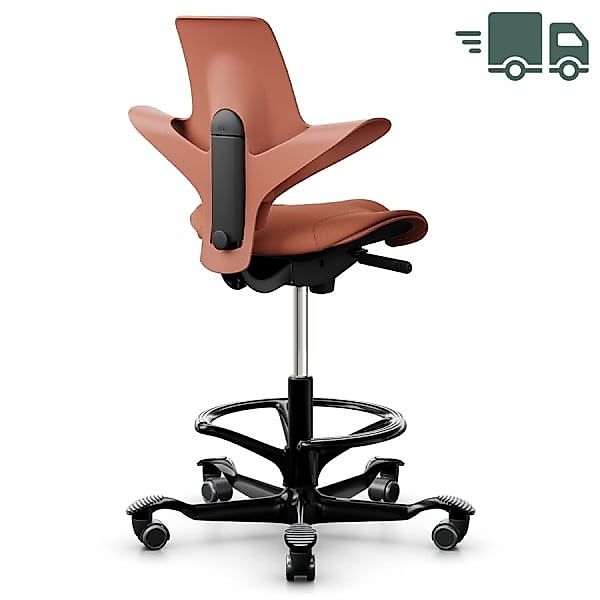 HAG CAPISCO PULS 8020 | Stehhilfe mit Fußring | Farbe Rosehip | Sitzfläche günstig online kaufen